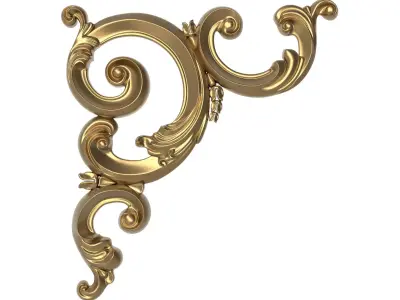  decorative pattern ready for 3D printing 3D model