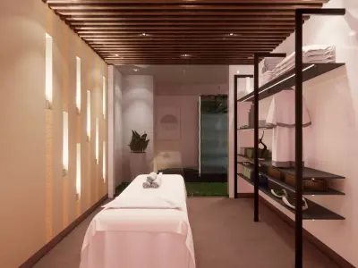 Spa and Saloon 3D model