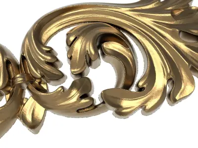  decorative pattern ready for 3D printing 3D model 163