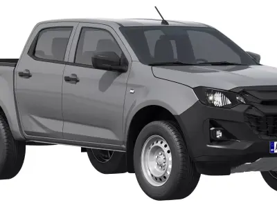 Isuzu D-Max Ultility 2025 3D model
