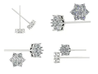 Earrings od83 3D print model