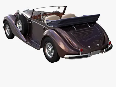 Mercedes Benz 540K 3D model