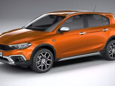 Fiat Tipo Cross 2021 3D model