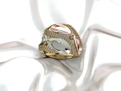 37 LATEST LUXURY  RINGS WITH 3DM DETAILS 3D print model