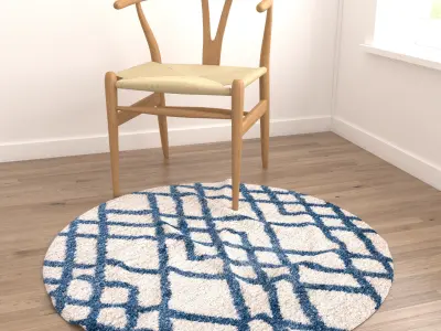 Rugs No 344 Low-poly 3D model