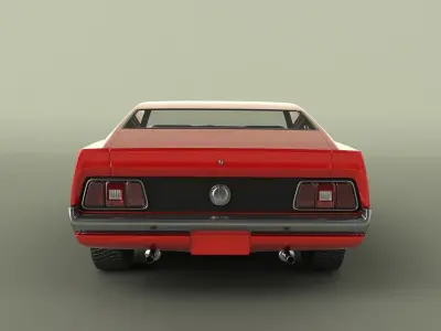 Sportsroof 1971 3D model