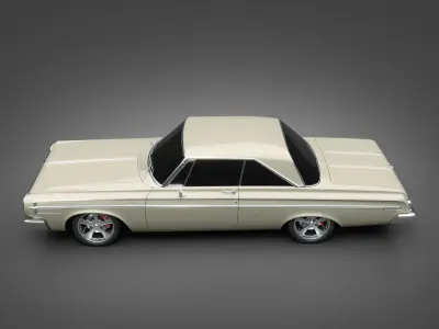 1964 Dodge Polara 500 3D model