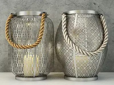 Lanterns by ZARA HOME 3D model 10