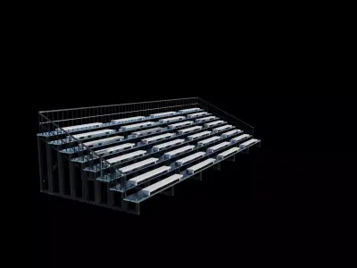 Grandstand chair  3D model