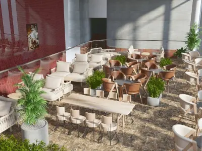 HUONG River Theater 3D model