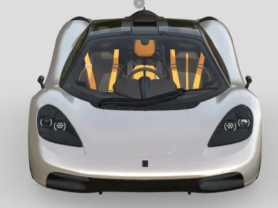 Gordon Murray Automotive T50 3D model