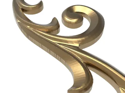  decorative pattern ready for 3D printing 3D model