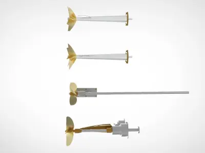 Ship Propulsion model 3D model