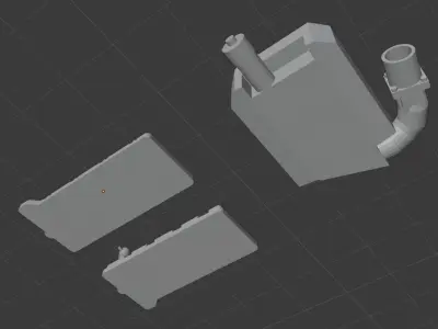 FG Supercharged Coyote top end conversion 3D print model