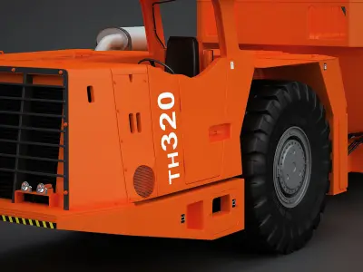 Sandvik TH320 3D model
