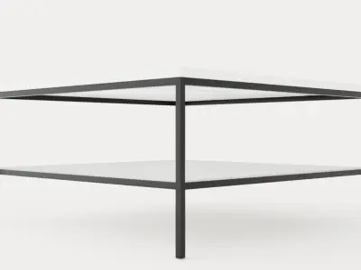 Marise Coffee Table 90 Cm Low-poly 3D model
