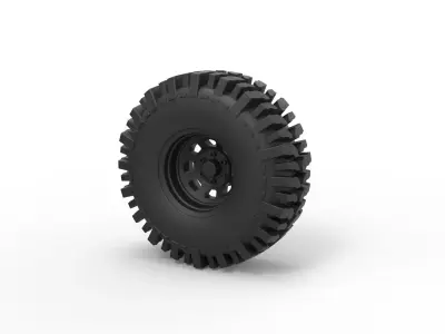 Offroad wheel 11 3D print model