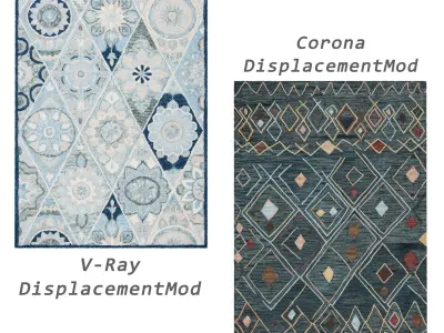 Rugs No 103 Low-poly 3D model