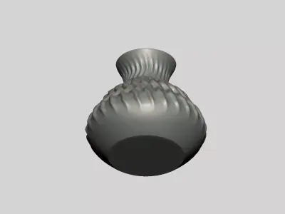 vase pot planter 3d print c10  3D print model
