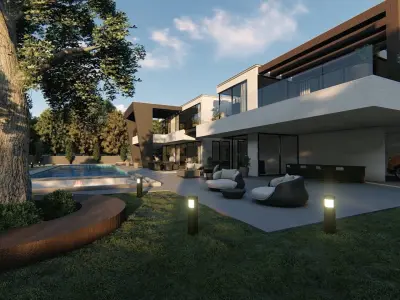 Regina Villa Exterior Design 3D model