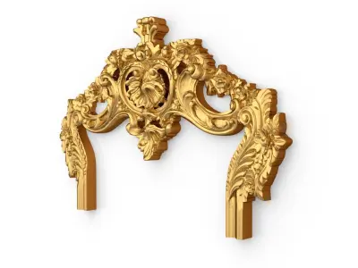 Classic decor ornament 297 3D model