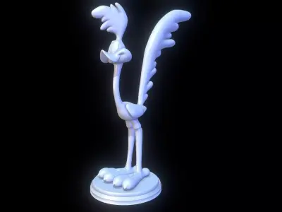 Wile-e-coyote-looney-tunes-3d-prin - road-runner-looney-tunes Free 3D print model