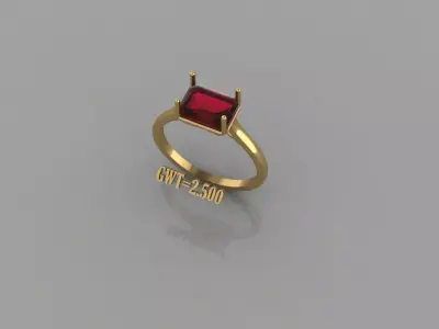FASION RING 3D model 18
