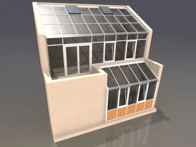 Winter Garden 3D model