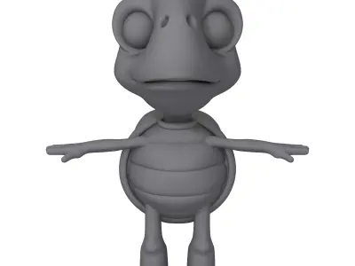 Turtle toy 3D model