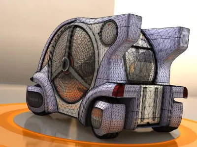 Tungsten Mobile Concept 3D model