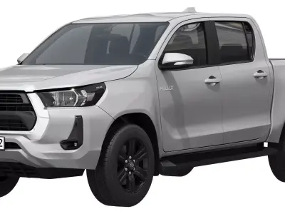 Toyota Hilux Hybrid 48V 2024 3D model