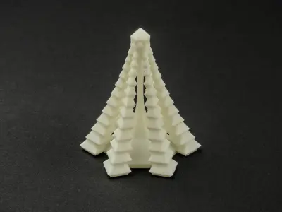 Crystal Facet Ornament Free 3D print model