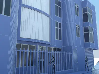 House and Commerce Max 2011 3D model