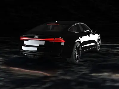 Audi A7 Sportback 2018 3D model