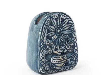 Small vintage vase 3D model