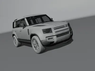 land rover defender 3d parts 3D print model