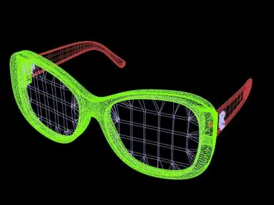 Sunglasses RL8144 3D model
