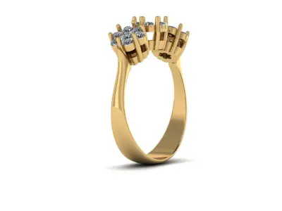 solitaire ring 3D model