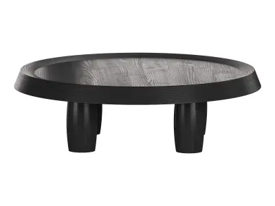 Auston Round Coffee Table 3D model