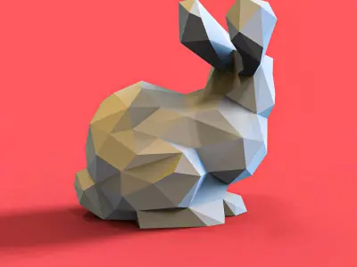 Rabbit Unicorn  Free 3D print model