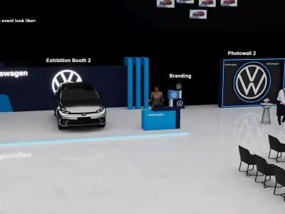 car showroom 3D model