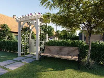 PERGOLA 3D model buy