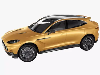 Aston Martin DBX707 3D model