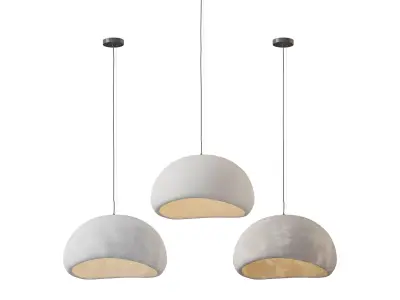 Wabi Sabi Pendant Light B 3D model