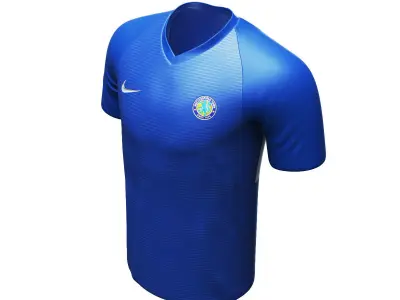 Jersey Shirt 3D model with 4K textures 3D model