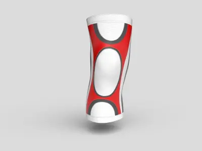 Medical Knee Support  Low-poly 3D model