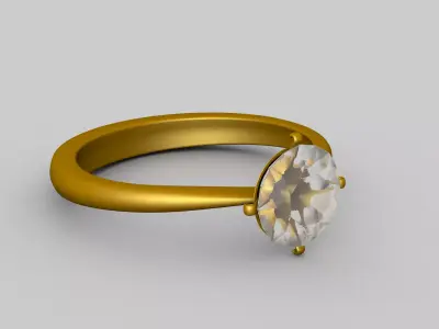 Rings 3D model buy