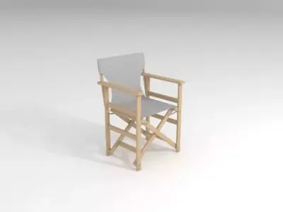Director Chair Free 3D model