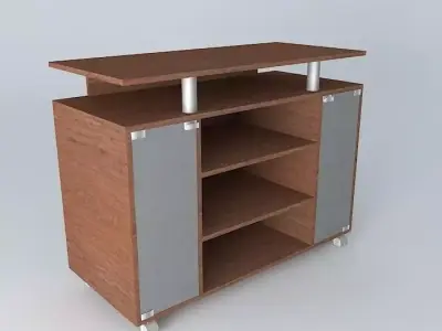 Rack Rat media rack 3D model
