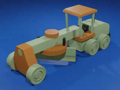 road mixer 3D model
